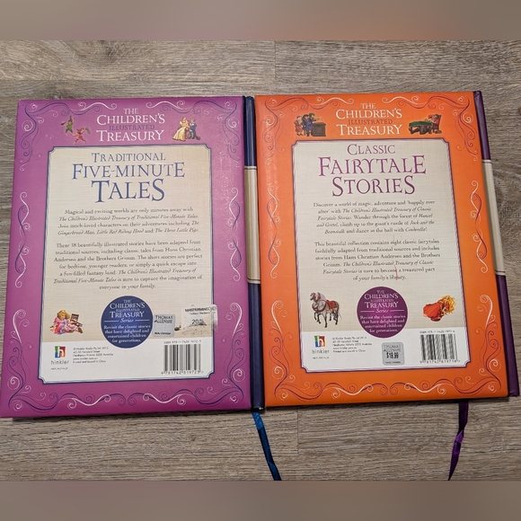 Children's Illustrated Treasury Book Set Traditional Fairytale & Bedtime Stories - Picture 2 of 4